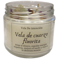 Vela aromatica con intención