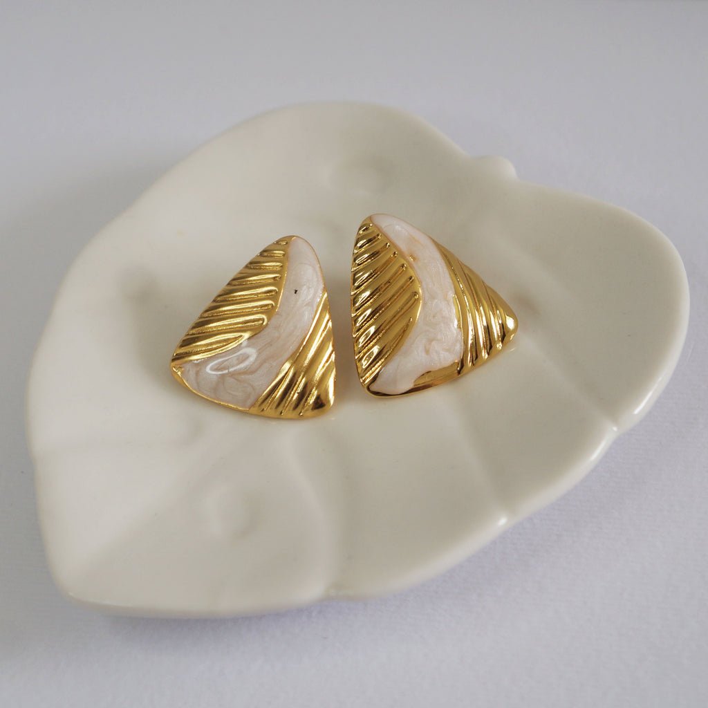 Aretes - Shell Marble