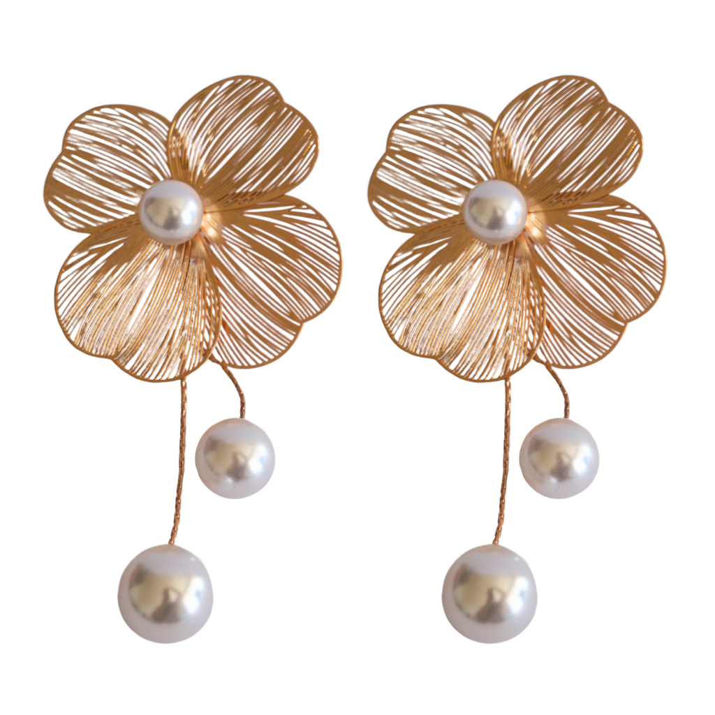 Aretes - Flower