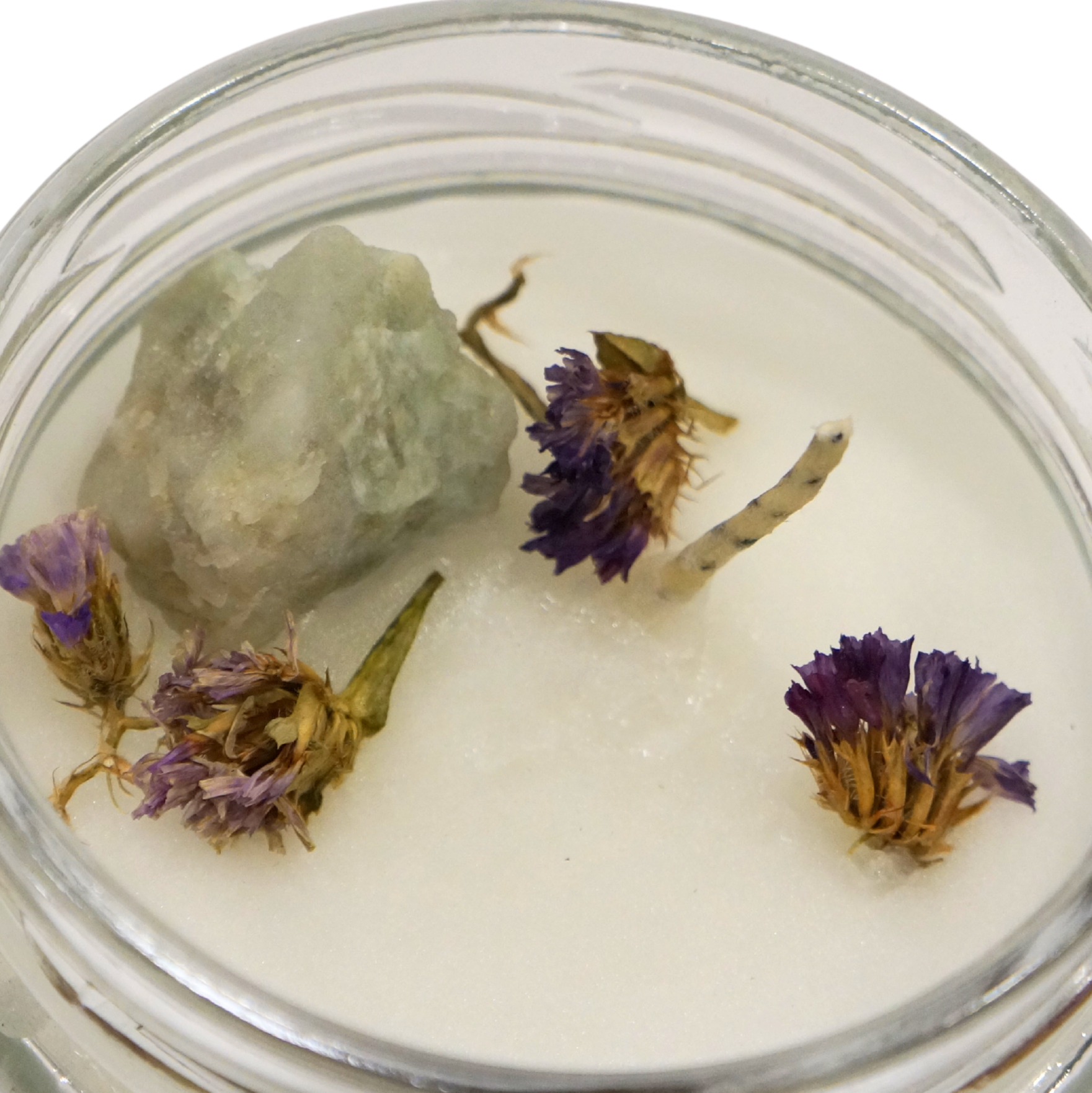 Vela aromatica con intención